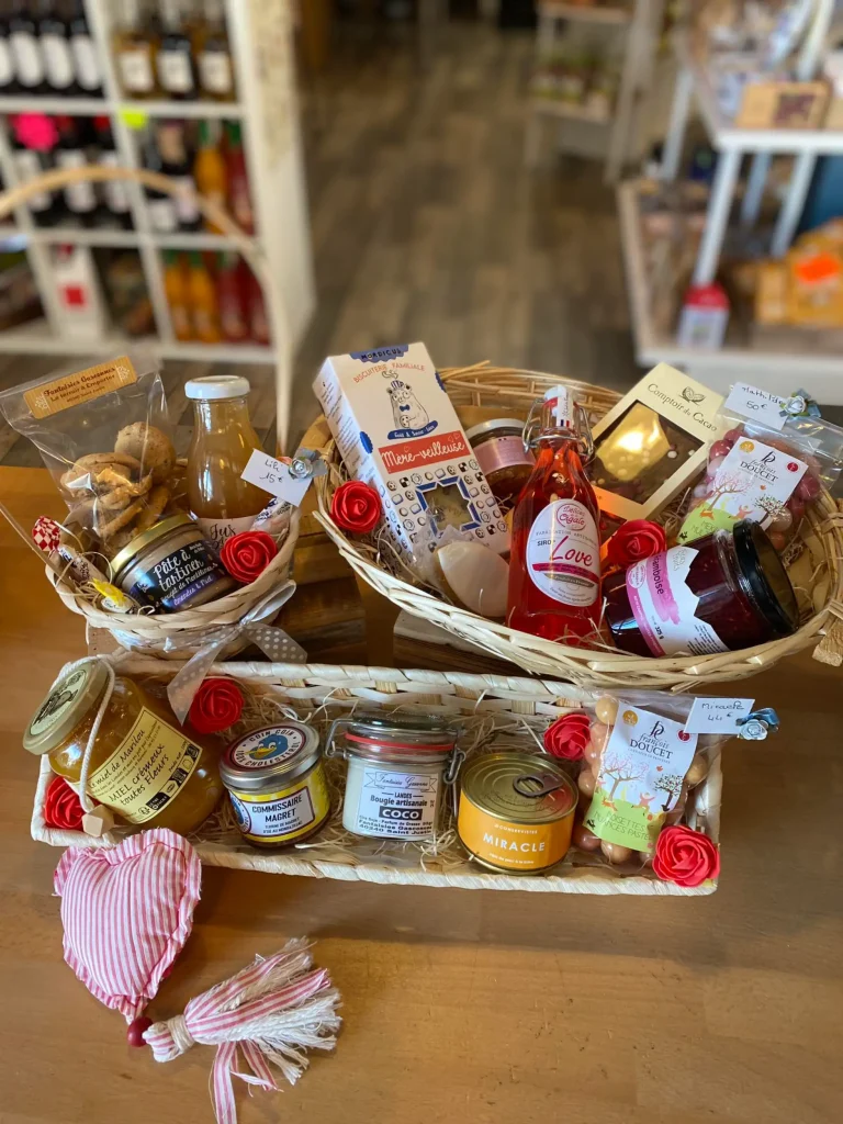 coffret de produits de qualité