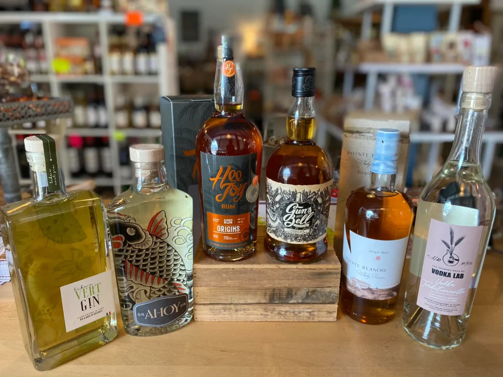 produits à base d'alcool